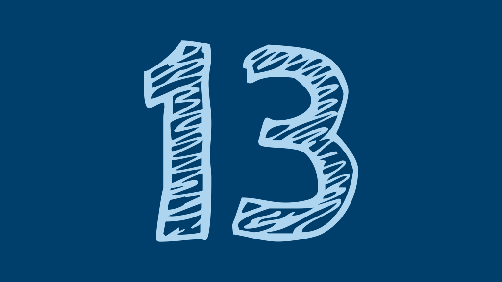 13